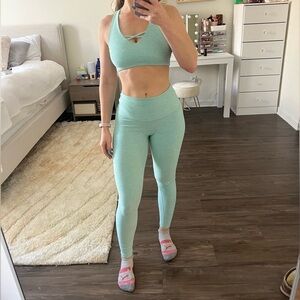 Beyond Yoga Space Dye Leggings - Teal